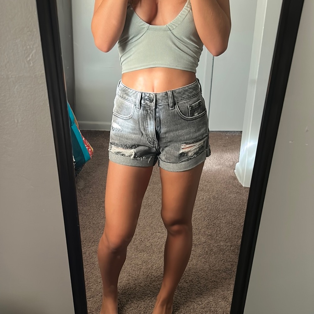 Black mom shorts